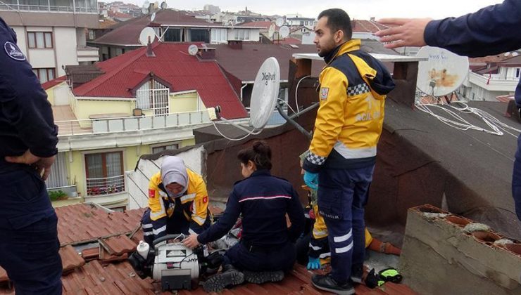 ‘Çalışacağım’ dedi! Ölüm çatıda yakaladı