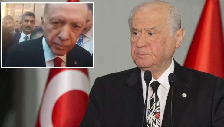 Cumhurbaşkanı Erdoğan’ı kızdıran Bahçeli sorusu: Allah Allah, lafa bak