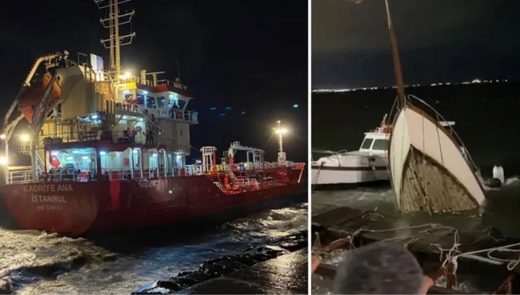 İstanbul’da fırtına hayatı felç etti: Çatılar uçtu, tekneler battı, tanker karaya oturdu