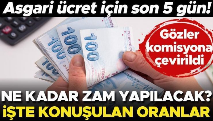 Son dakika haberi: 2024 Asgari ücret zammı için kritik günler! İşte konuşulan maaş zam oranları… Asgari ücret ne kadar olacak ve ne zaman belli olacak?