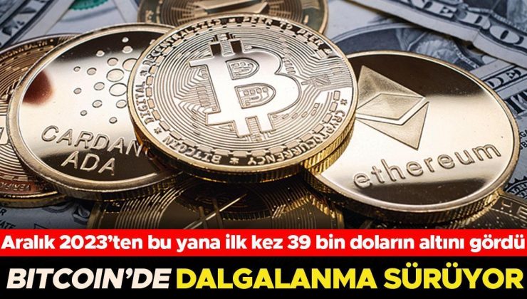 Bitcoin’de dalgalanma sürüyor