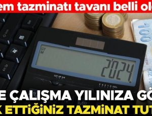 Kıdem tazminatı tavanı belli oldu… İşte çalışma yılınıza göre hak ettiğiniz tazminat tutarı