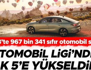 Otomobil liginde ilk 5’e yükseldik