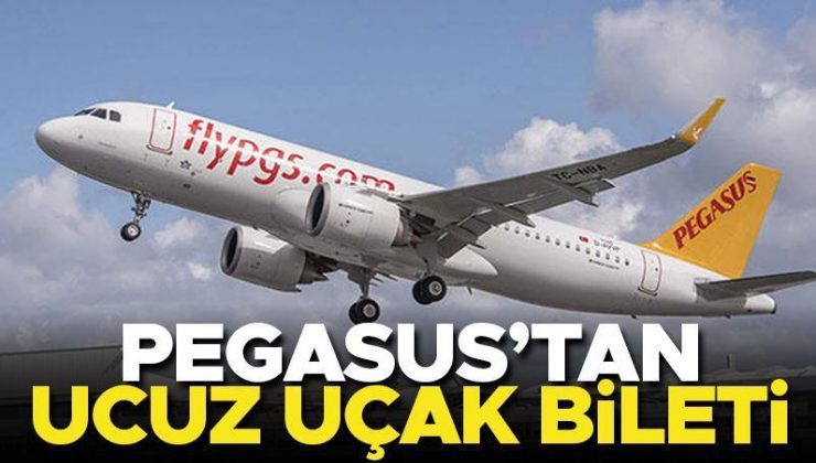 Pegasus’tan ucuz bilet kampanyası