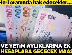 Son dakika… Dul ve yetim aylıklarına ek zam geldi… İşte yeni maaşlar