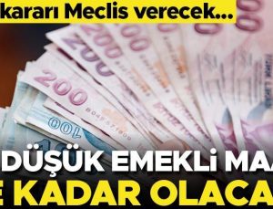 Son dakika… En düşük emekli maaşı ne kadar olacak?