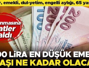 Son dakika… Memur, emekli, dul-yetim, en düşük emekli maaşı… İşte zam olasılıkları