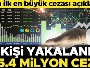 SPK’dan yılın ilk rekor cezası! 195.4 milyon lira