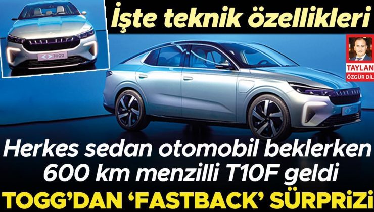 Togg’dan ‘Fastback’ sürprizi