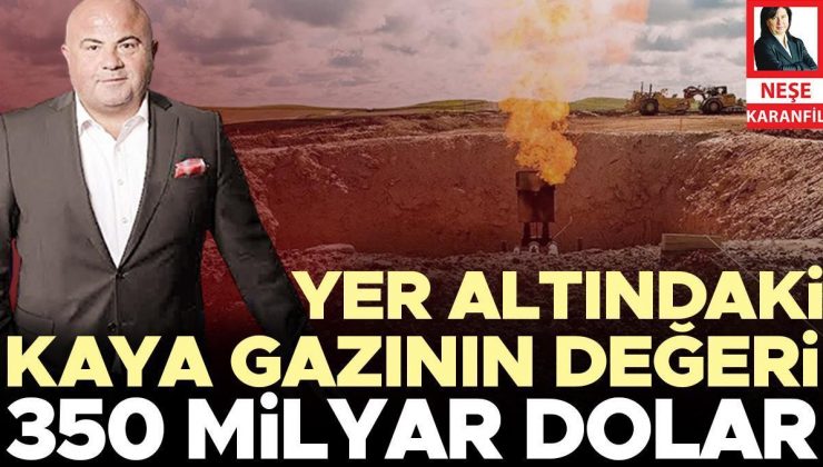 Yeraltındaki kaya gazının değeri 350 milyar dolar