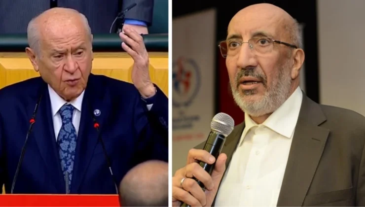 Bahçeli’de Dilipak’ın sözlerine sert tepki: İspatını yapmazsa dünyanın en namert insanıdır