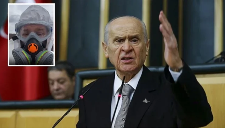 Bahçeli’den Ümit Özdağ’a Erzincan tepkisi: Sanki uzaya çıkar gibi giyinip maske taktı