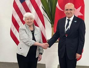 Bakan Şimşek, ABD Hazine Bakanı Yellen ile görüştü