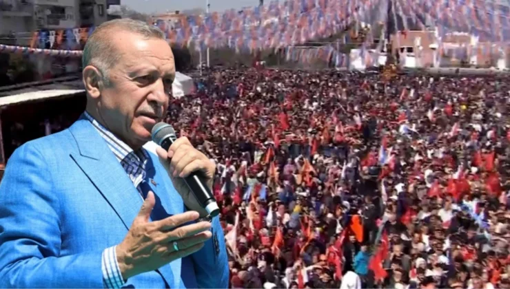 Erdoğan’dan Özel’in memleketinde gövde gösterisi! İşte mitinge katılan kişi sayısı