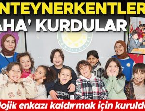 Konteynerkentlerde ‘vaha’ kurdular