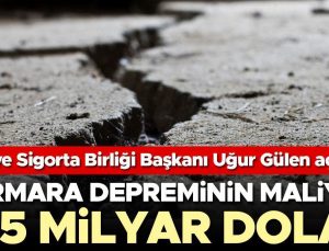 Marmara depreminin maliyeti 325 milyar dolar