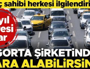 Son dakika… Araç sahibi herkesi ilgilendiriyor! 2 yıl süresi var… Sigorta şirketlerinden para alabilirsiniz… İşte değer kaybı tazminatını almanın…