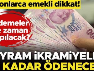 Son dakika… Emekliler ne kadar bayram ikramiyesi alacak? İşte zamlı rakamlar…