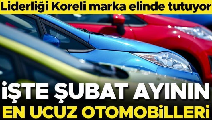 Son dakika… İşte en ucuza satılan otomobil… Liderliği Koreli marka elinde tutuyor