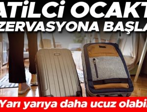 Tatilci ocakta rezervasyona başladı