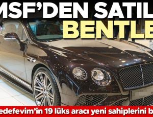 TMSF’den satılık Bentley