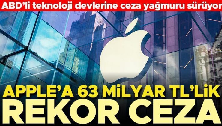 AB’den Apple’a 63 milyar TL ceza