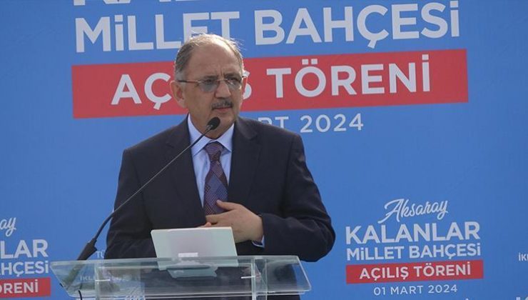 Bakan Özhaseki: 75 bin konut teslim edeceğiz