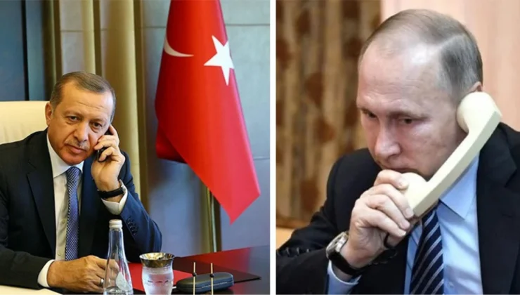 Cumhurbaşkanı Erdoğan, Putin ile telefonda görüşerek, terör saldırısından dolayı taziye dileklerini iletti