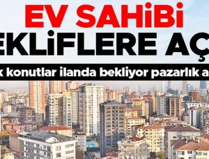 Ev sahibi tekliflere açık… Satılık konutlar ilanda bekliyor pazarlık artıyor