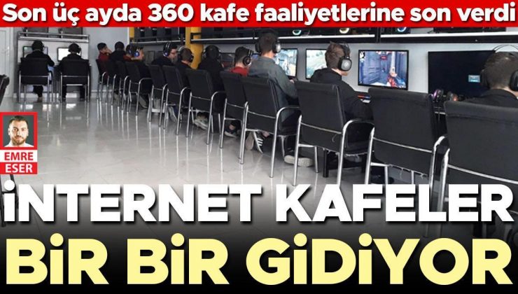 Son üç ayda 360 internet kafe faaliyetlerine son verdi… İnternet kafeler bir bir gidiyor