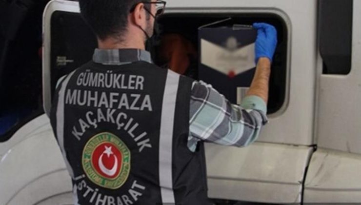 Ticaret Bakanlığı: 252 milyon liralık gümrük kaçağı eşya ve tütün yakalandı