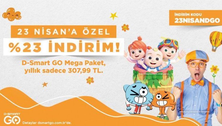 D-SMART GO’dan 23 Nisan indirimi