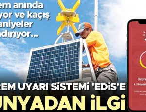 Gözler ‘EDİS’in üstünde! Deprem anında uyarıyor kaçış ve korunma için saniyeler kazandırıyor