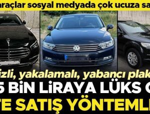 200 bin liraya lüks cip! Evraksız yasadışı satış yapıyorlar… İşte sosyal medyada otomobil fiyatları