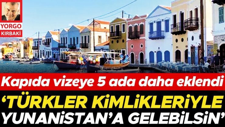 ‘Türkler kimlikleriyle Yunanistan’a gelebilsin’