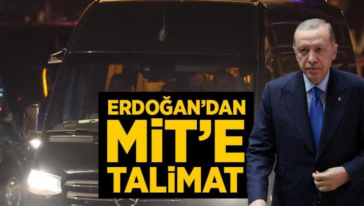 Erdoğan’dan MİT’e talimat! Esir takasında dikkat çeken detay