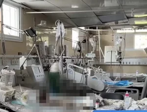 İsrail’in zorla tahliye ettirdiği hastanede bebeklerin çürümüş cansız bedenleri bulundu