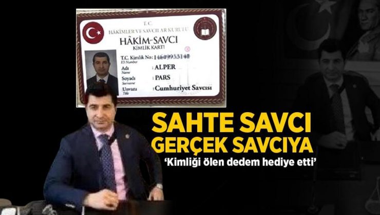 Sahte savcı, gerçek savcıya yakalandı! ‘Kimliği ölen dedem hediye etti’