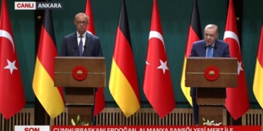 Erdoğan, Almanya ile ticaret hacmini 60 milyar dolara çıkarmayı planlıyoruz.