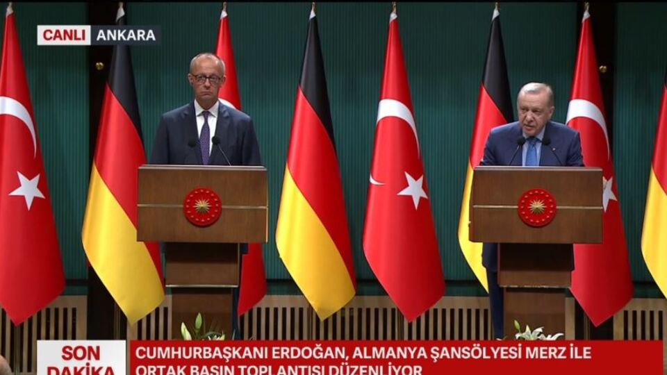 Erdoğan, Almanya ile ticaret hacmini 60 milyar dolara çıkarmayı planlıyoruz.