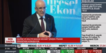 Şimşek: Enflasyon artış gösterse de -29 aralığı zorluğunu koruyor.